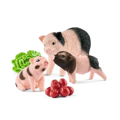 £12.50 • Buy Miniature Pig Mother & Piglets Figure - Farm World - Schleich - 42422