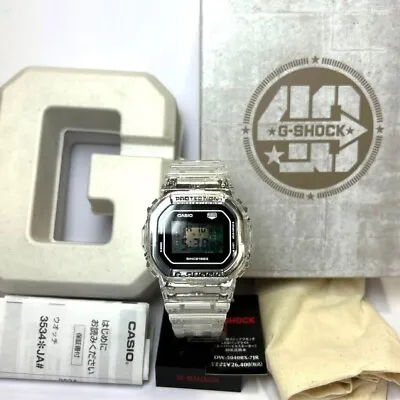 CASIO G-SHOCK Clear Remix DWE-5640RX-7 Limited Edition 40th Anniversary UNUSED • $258.11