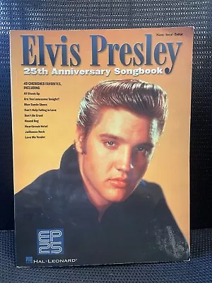 Elvis Presley 25th Anniversary Songbook - Paperback By Presley Elvis - Good • $12