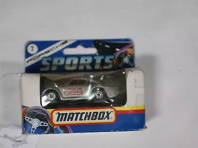 Matchbox Sports Porsche No. 7 Die Cast Model 959 In Box From 1991 Australia Made • $18.65