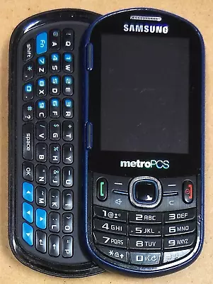 Samsung Messager 3 III SCH-R570 - Blue ( MetroPCS ) Very Rare CDMA Slider Phone • $28.04