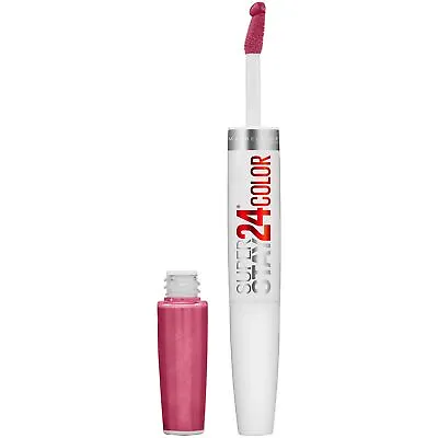 Maybelline SuperStay 24 2-Step Liquid Lipstick Makeup Infinite Petal 1 Kit • $9.99