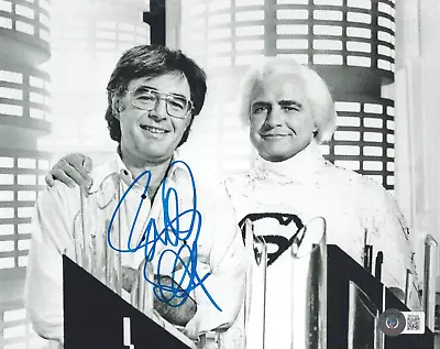 DIRECTOR RICHARD DONNER SIGNED SUPERMAN 8x10 PHOTO MARLON BRANDO BECKETT BAS COA • $169.99