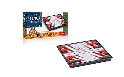 WE Games Folding Magnetic Travel Backgammon Set - 8 In. • $10.99