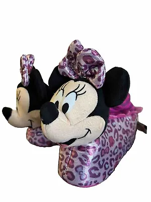 Disney Jr Minnie Mouse Toddler Girls SlippersSize 9-10 BN • $8