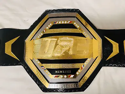 UFC Legacy Championship Title Belt 2mm Brass Gold Adult Size Replica Belt • $149