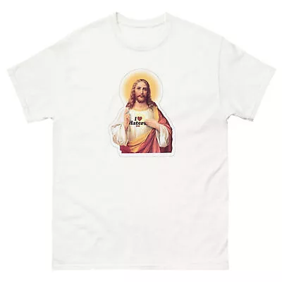 Dgk Skate I Love Haters Jesus Christ Skateboarding T Shirt Design  • $19.50