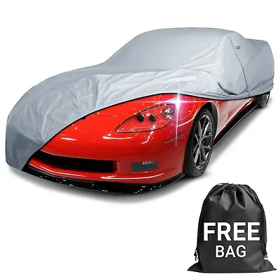 [CHEVY CORVETTE C6] 2005-2013 Fully Waterproof / Top-Quality Custom Car Cover • $69.97