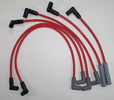 CHEVY Inline 6 / Straight 6 194-230-250-292 HEI RED 8mm HI-PERF Spark Plug Wires • $49.98