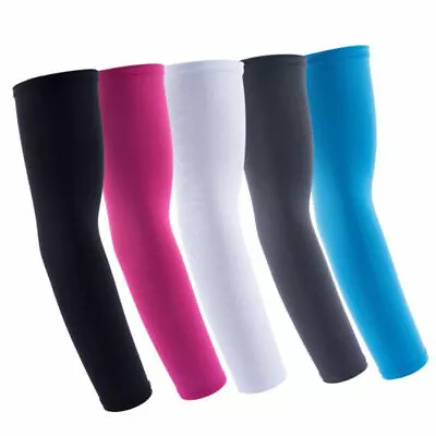 Cooling Arm Sleeves Arm Cover UV Protection Quick-Dry Hand Cover For Men Women • $5.99