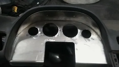 240SX S13 Cluster Holder 2-Piece Covering: 2-3.375 & 2-52mm Black • $60