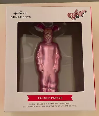 Hallmark A Christmas Story Ralphie Parker In Pink Bunny Suit Ornament New • $18