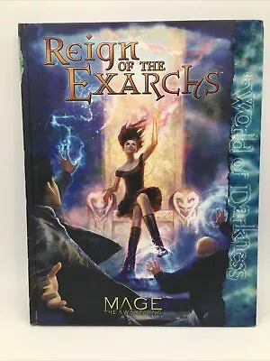 Mage: The Awakening Reign Of The Exarchs Rpg Hc 2006 White Wolf WW40306 B0619 • $17.25