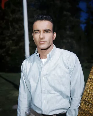 Montgomery Clift Portrait Rare Early Color Portrait Iconic Star 16x20 Canvas • $69.99