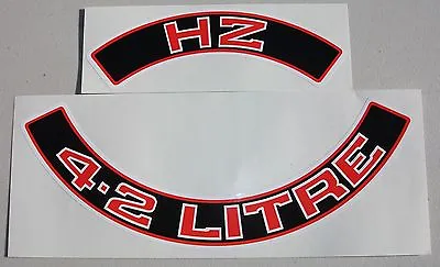 New Australian Made Air Cleaner Sticker Decal For Hz 253 V8 4.2 Litre Holden  • $59.99