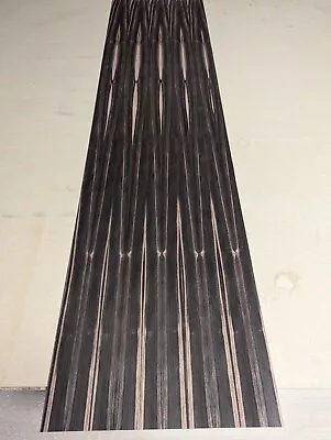 MACASSAR EBONY 2' X 8'  10 MIL PAPER BACKED VENEER SHEET • $125