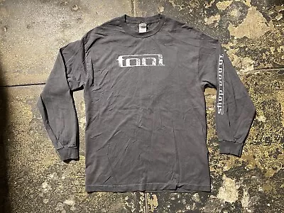 2006 Vtg TOOL Gray 10000 DAYS LONG SLEEVE BAND TEE M/L Y2K • $78