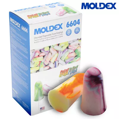 Moldex 6604 SparkPlugs Wrapped Uncorded Foam Ear Plugs (Pick Total Pairs) • $20.05