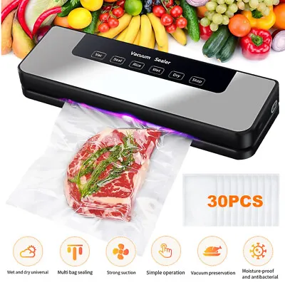 Commercial Vacuum Sealer Machine Seal A Meal Food Saver System With 30 Free Bags • $17.99