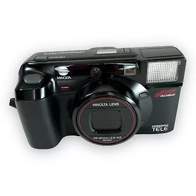 Minolta Freedom Tele AF Multibeam 35mm Camera 38-80mm/2.8-5.6 Macro Lens • $32.97
