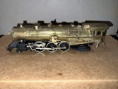 Ho Scale Brass 2-6-2 Steam Locomotive For Repair Or Parts • $35.88