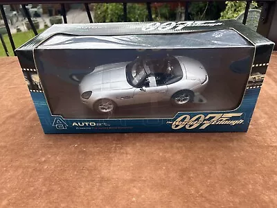 1:18 Autoart James Bond 007 Collection World Is Not Enough BMW Z8 Boxed • £40