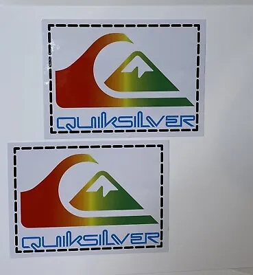 QUIKSILVER SURF STICKER QUIK 80’s Hobie Billabong RIP CURL VINTAGE BOGO • $3.99