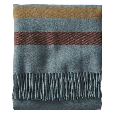 Pendleton Cabin Stripe Shale Throw (customer Return) • $123