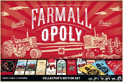 MasterPieces Opoly Family Board Games - Farmall Opoly • $29.99