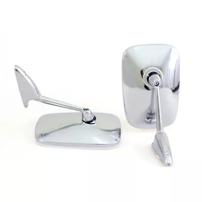 Ford Anglia E494a 100e 105e 123e 49-67 Chrome Pair Door Mirror New 2pieces Lh Rh • $112.51