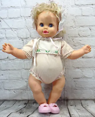 Rare Mattel Baby Heather Doll 1987 Electronic Talking Doll Vintage 20  HTF • $189