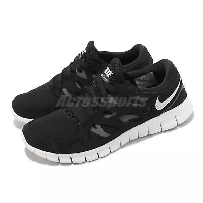 Nike Free Run 2 Black White Men Running Jogging Sports Shoes Sneakers 537732-004 • $172.70