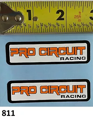 2! Pro-Circuit Helmet Sticker Vintage RM RN YZ OW 125 250 360 400 500 VMX AHRMA • $11.87