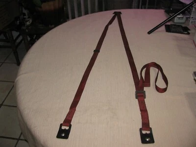 $49.95 • Buy 1979 - 1983 Datsun Nissan 280ZX T-Top Cargo Hold Straps Maroon  OEM
