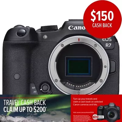Canon EOS R7 (BODY) APS-C Mirrorless Camera • $2218.85