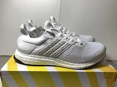 $200 • Buy Adidas Ultra Boost ST Glow M Triple White AF6396 US12.5 Brand New Free Shipping