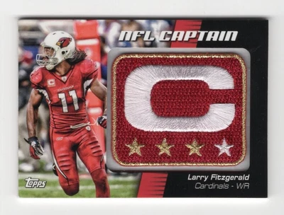 $14.99 • Buy 2012 Topps NFL Captain's Patch Larry Fitzgerald #NCP-LF Patch Relic