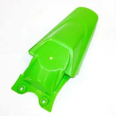 Green Plastic Rear Tail Mud Guard Fender KLX110 Style PIT PRO Trail Dirt Bike • $21.71