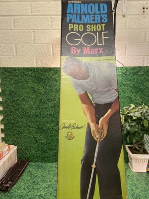 £44 • Buy 1960s Official Arnold Palmer's Pro Shot Golf By Marx - Boxed