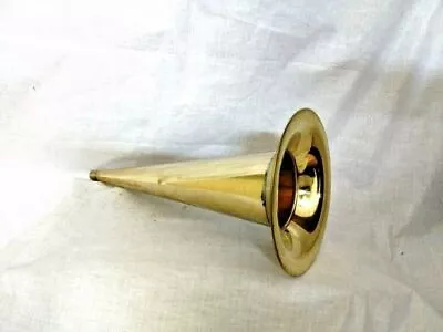 Brass Edison Horn Columbia Cylinder Phonograph Horn 14  Standard Light Shade New • £49.16