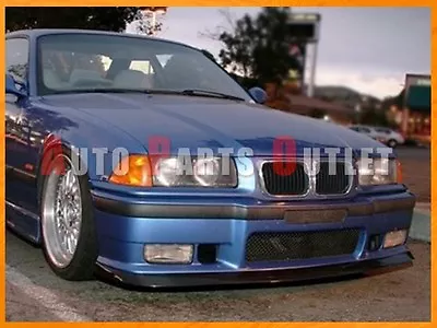 AC Style Carbon Fiber Front Bumper Lip For 1992-1998 BMW E36 M3 2Dr/4Dr Only • $298.99