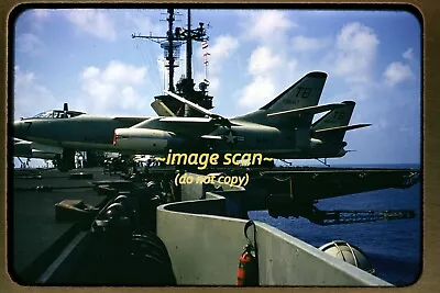 Navy USS Forrestal A3D Skywarrior Aircraft 135417 Mid 1950s Original Slide M23a • $39.99