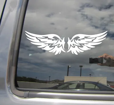 Angel Wings - Tribal Design - Car Auto Window Vinyl Decal Sticker 08031 • $4.99