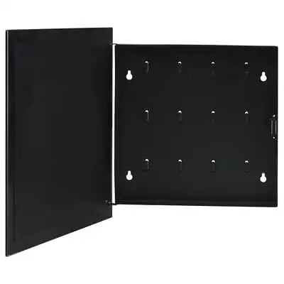 £48.38 • Buy Key Box With Magnetic Board Black 35x35x5.5 Cm VidaXL