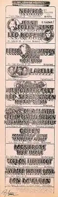 $88.09 • Buy Queen Concert Handbill Randy Tuten San Francisco 1975