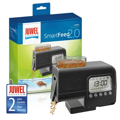 Juwel Smart Feed 2.0 Auto Feeder Holiday Vacation Timer Automatic Fish Aquarium • £60.40