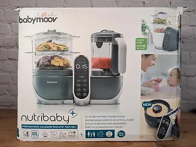 Babymoov Nutribaby+ Processor Food For Baby Steamed And Blender • £89.99