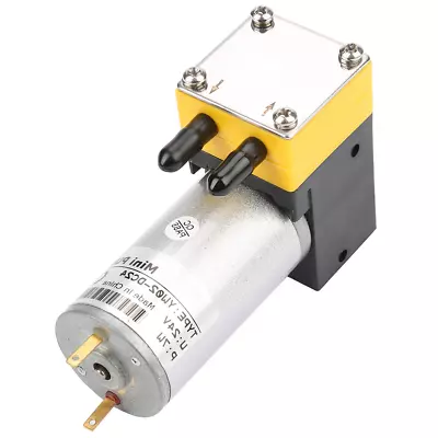 24V 0.4-1L/min Miniature Diaphragm Pump Vacuum Pump For Liquid/Air HAN • $22.04