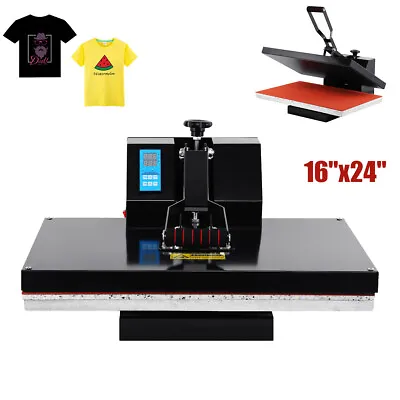 16 X24  Digital Clamshell DIY T-shirt Heat Press Machine Sublimation Transfer • $252.69