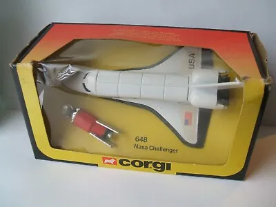 £59.99 • Buy (RV) Rare Corgi Nasa Challenger Space Shuttle With Satellite 648 In Box